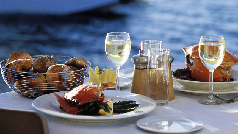Late-Summer Dining on Waterview Patios Around Victoria | DFH Real Estate